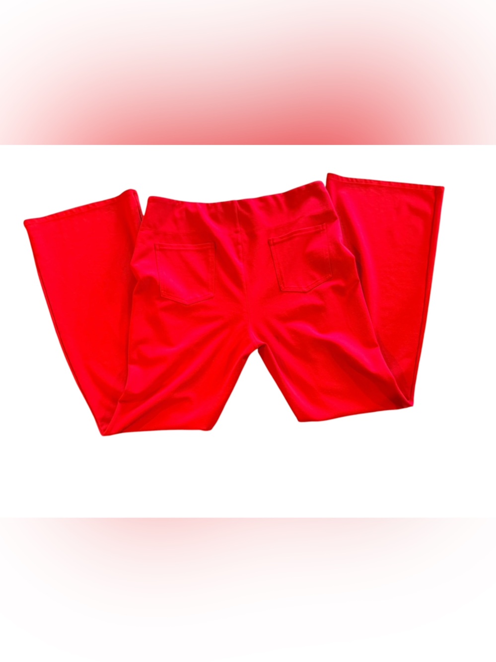 HALARA Red Pull on Stretch Pants Active Trousers Extra Large XL Tall - Picture 4 of 5